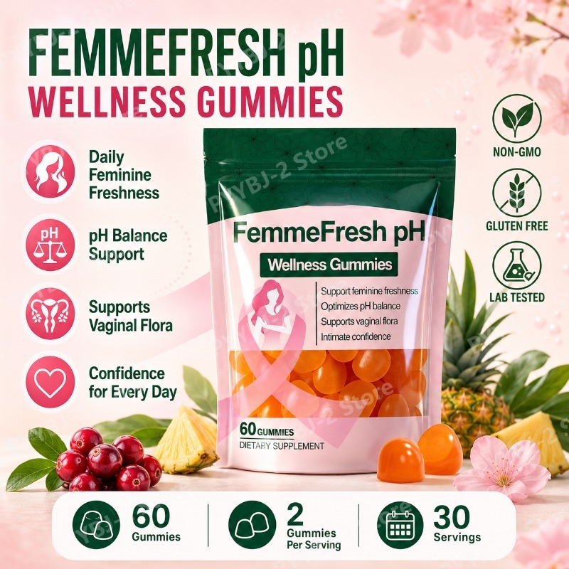 Health Wellness Gummies - PH Wellness Gummies 60 Count Support