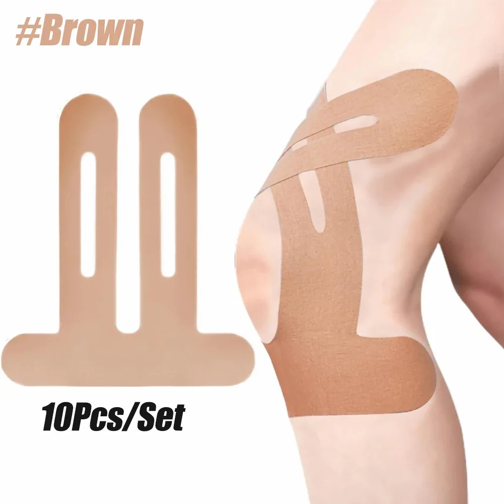 Sports Taping Precut - Kinesiology Tape for Knees,Waterproof & Elastic,Breathable