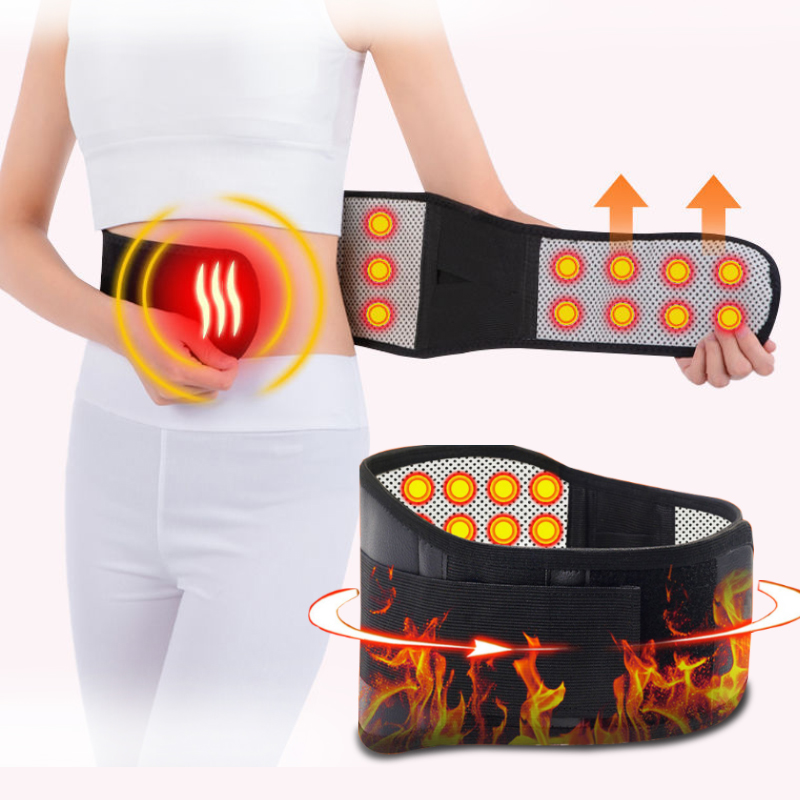 Back Stretcher Lumbar - 1Pcs Electric Heating Waist Massager Vibration