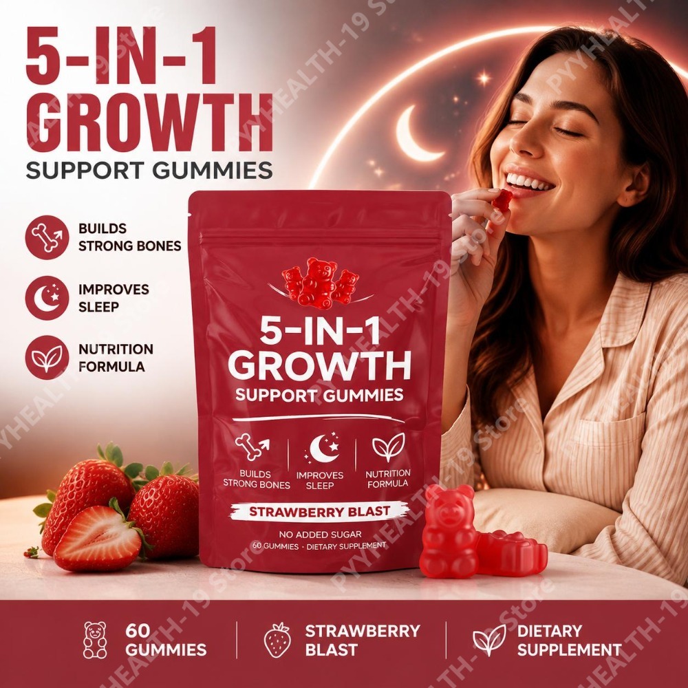 Health Wellness Gummies - Nutrition Gummies with Vitamin K2, D3,