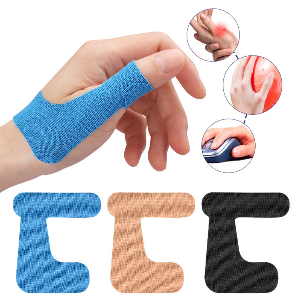 Sports Taping Precut - 5Pcs Precut Thumb Support Tape Self