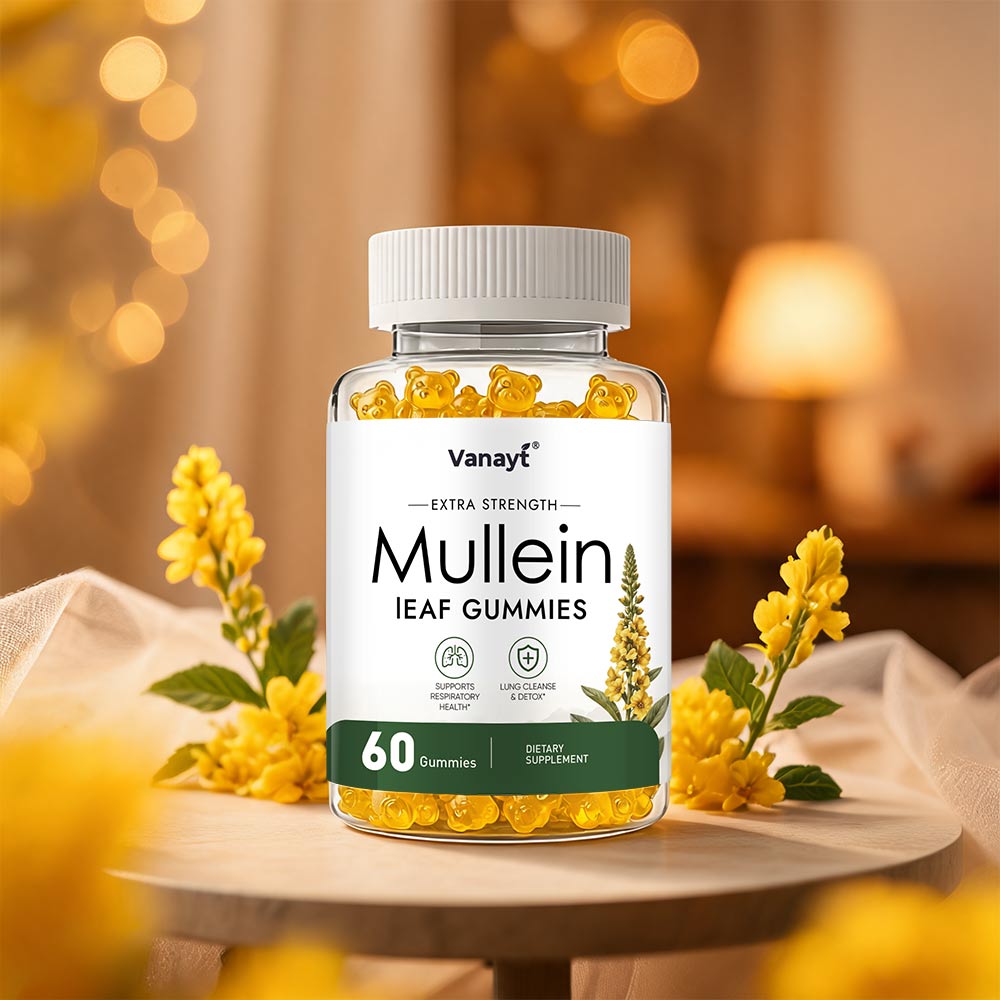 2000mg Mullein Leaf Gummy Supp - Health Wellness Gummies review and price