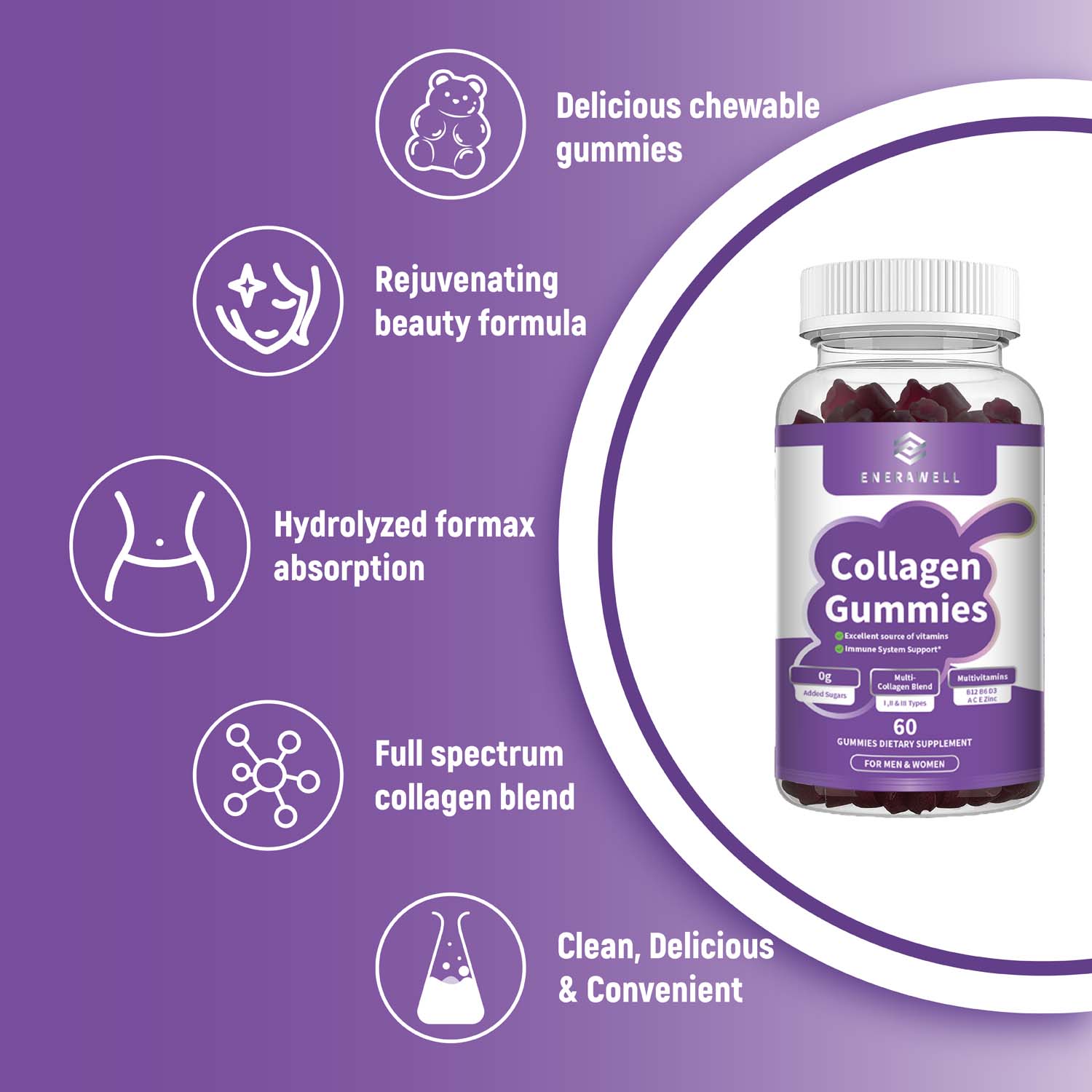 Collagen Complex Gummies, with - Health Wellness Gummies review and price