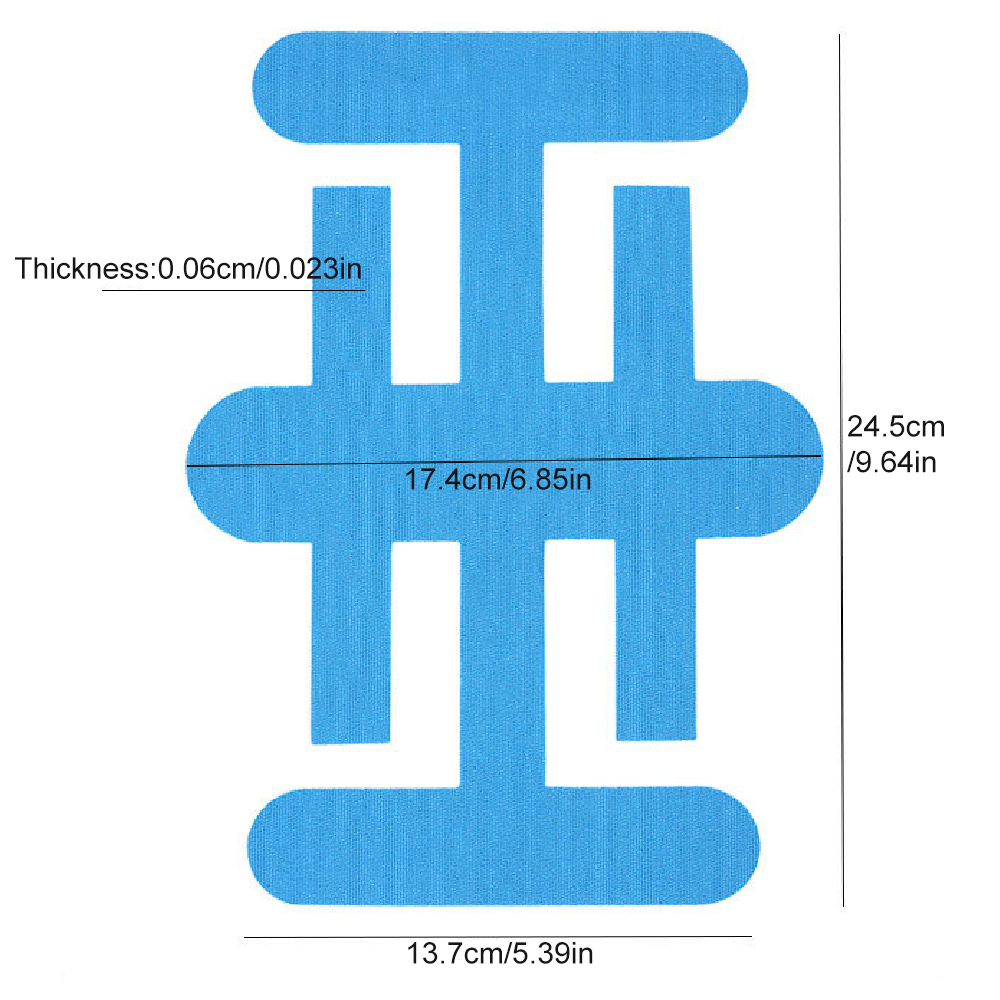 10PCS Precut Knee Kinesiology  - Sports Taping Precut review and price
