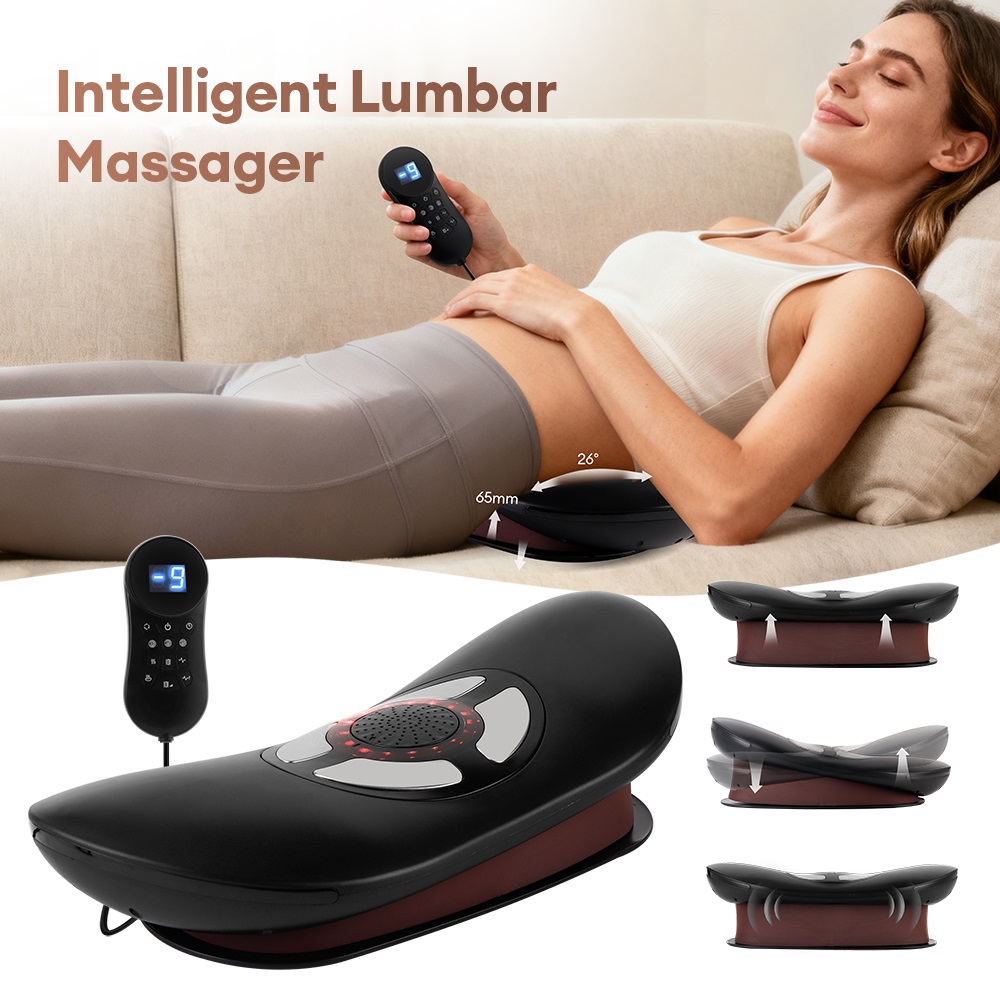 Electric Waist Traction Massag - Back Stretcher Lumbar review and price