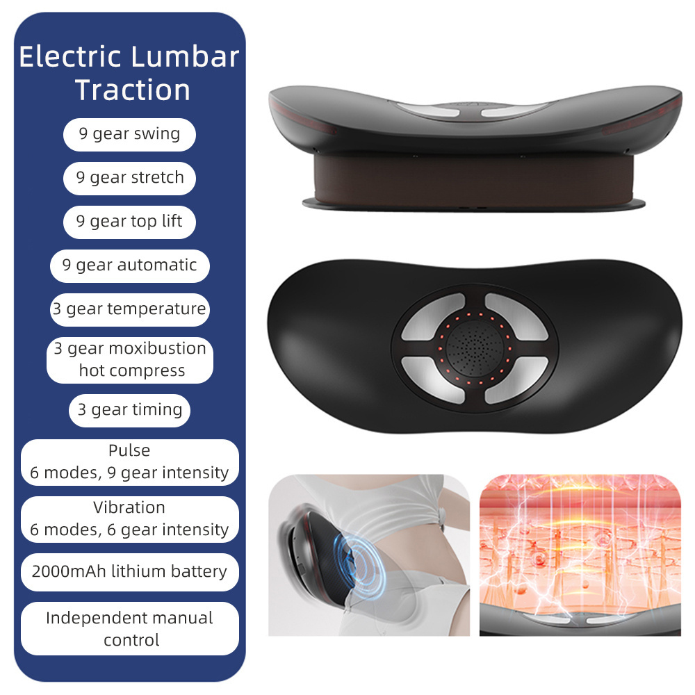 Electric Waist Traction Massag - Back Stretcher Lumbar review and price