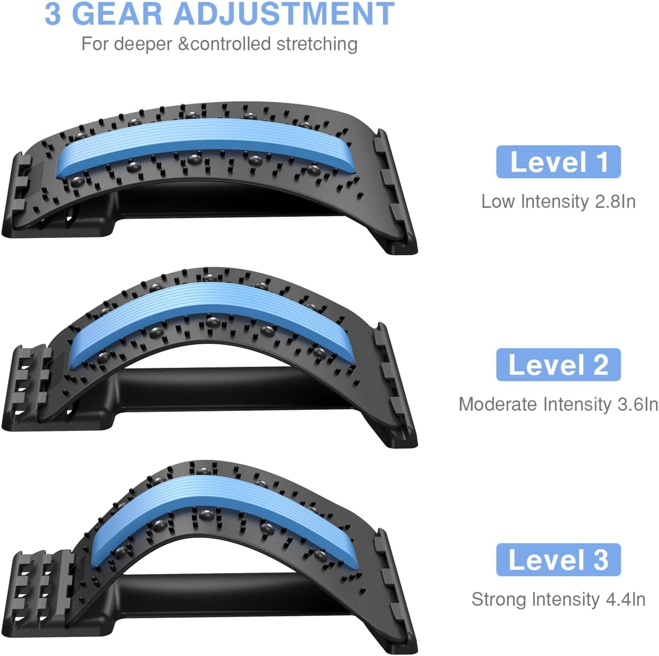 Back Massage Muscle Relaxation - Back Stretcher Lumbar review and price