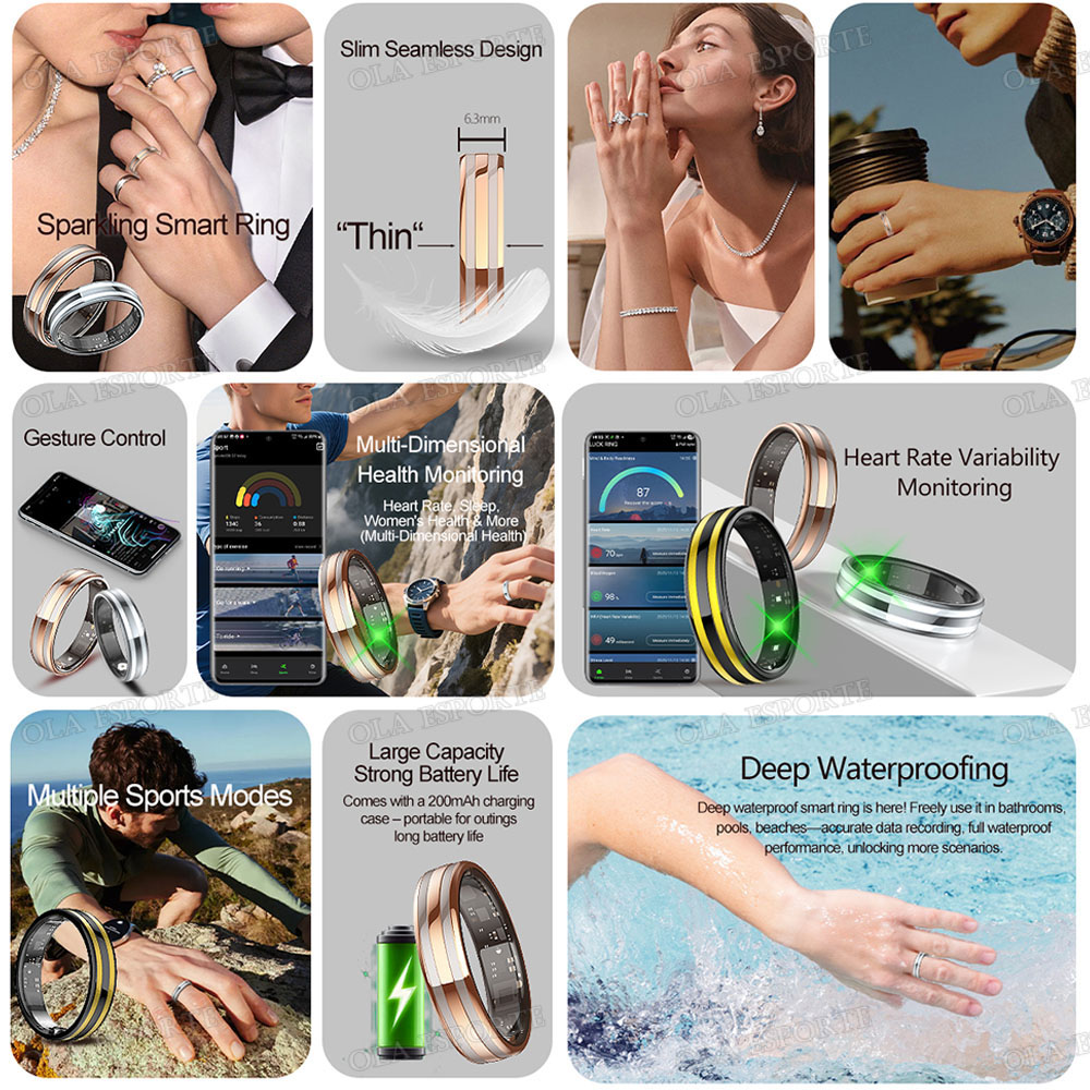 New Smart Ring Heart Rate Stre - Women'S Health & Wellness Center review and price